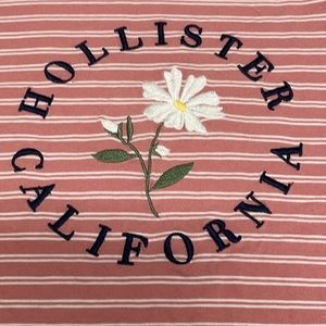 Hollister California Daisy Striped Tee Size XS